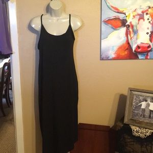 Black cami dress